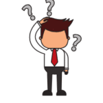 man with questions icon